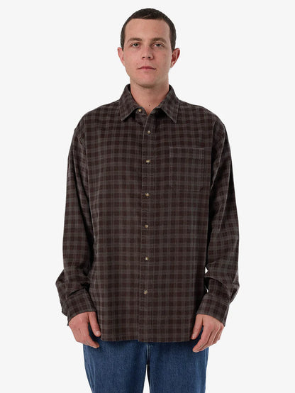 Thrills Union Cord Check L/S Shirt