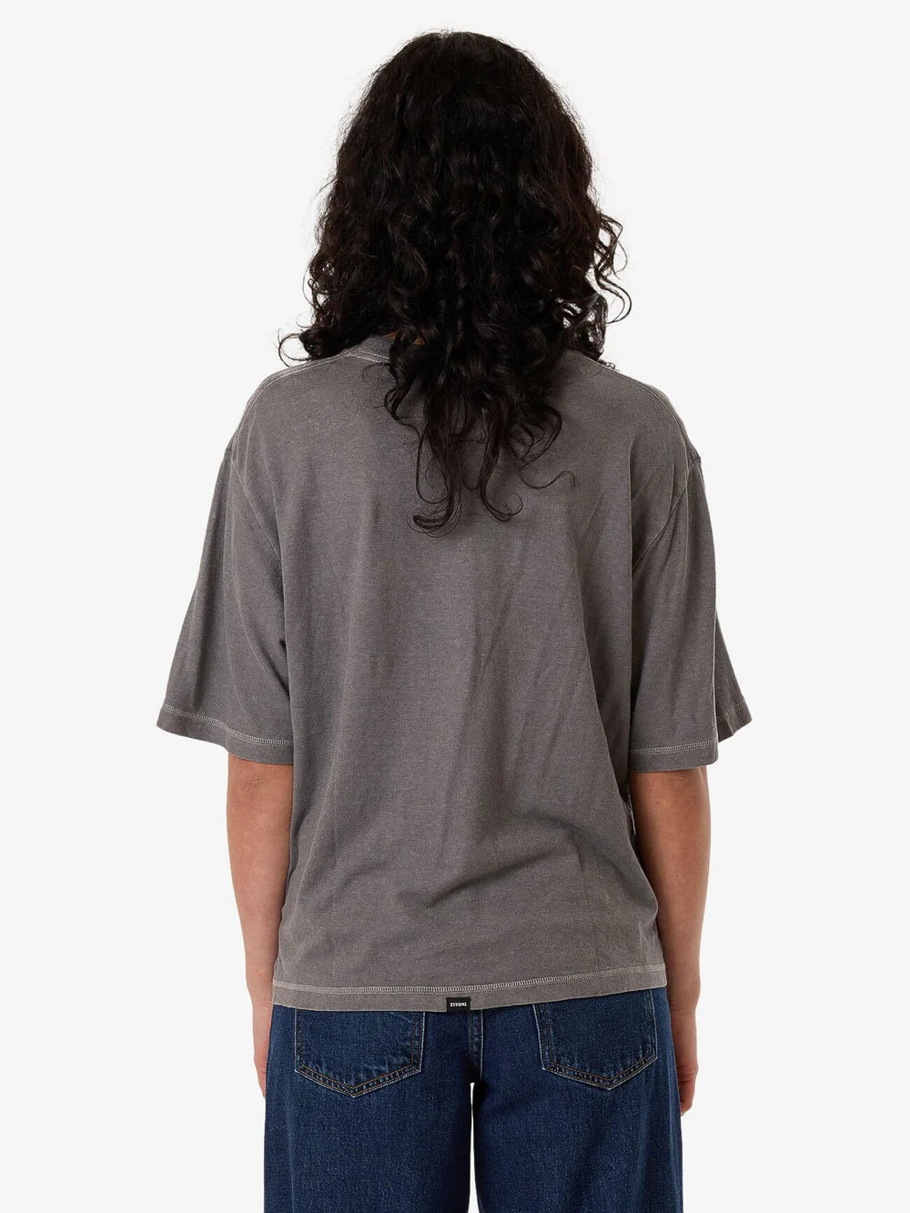 Thrills Hemp Square Tee Grey Ash