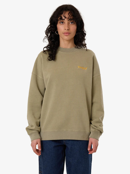 Thrills Workwear Cocoon Panel Crew Eucalyptus