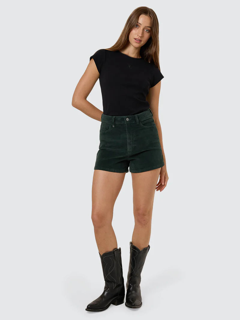 Thrills Erica Cord Short Vista Green