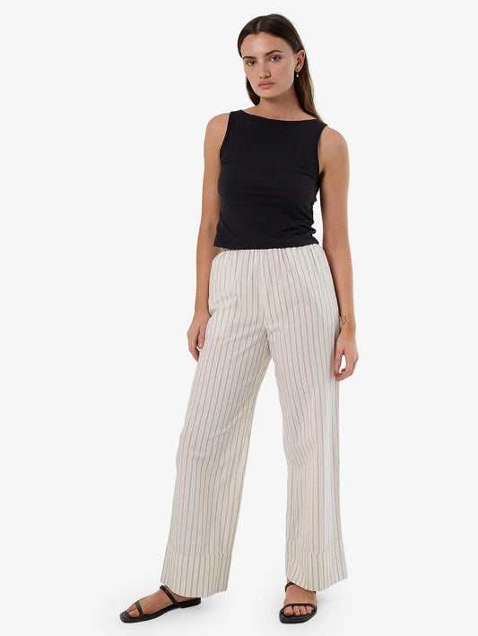 Thrills Unwind Stripe Pant Off White