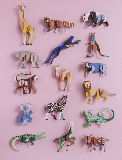 Studio Roof Wall Art Jungle Animals: Zebra