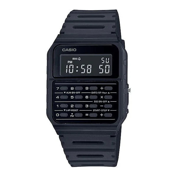 Casio Black Vintage Calculator Watch CA53WF-1B