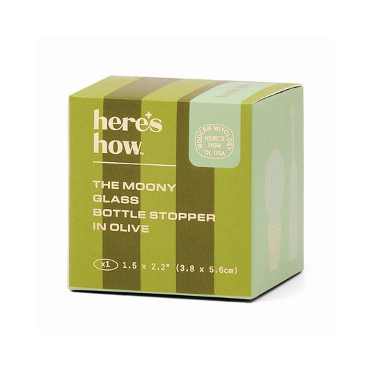 Here's How The Moony Glass Bottle Stopper Olive