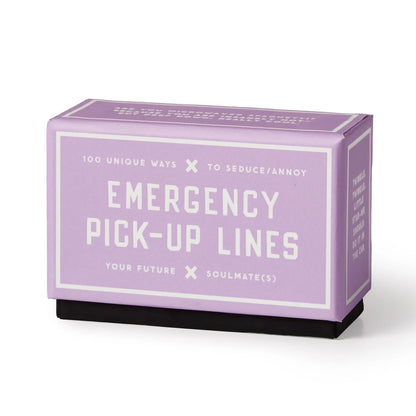 Emergency Pick-up Lines Card Set - Urban Depot Leederville