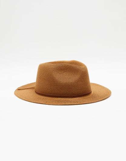 Brixton Wesley Straw Packable Fedora