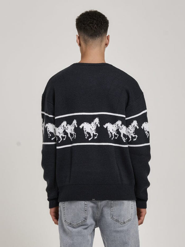 Thrills Chariot Crew Knit Total Eclipse