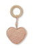 D)LUX Heart Crocheted Rattle\Teether