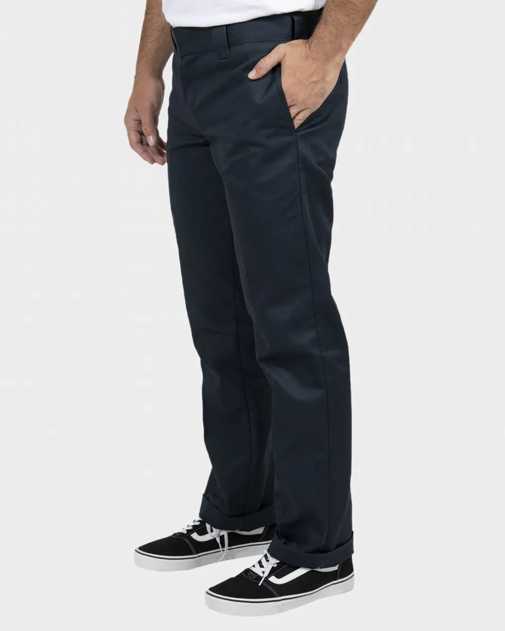  Dickies mens Slim-straight Stretch-twill Cargo work utility  pants, Black, 28W x 32L US: Clothing, Shoes & Jewelry