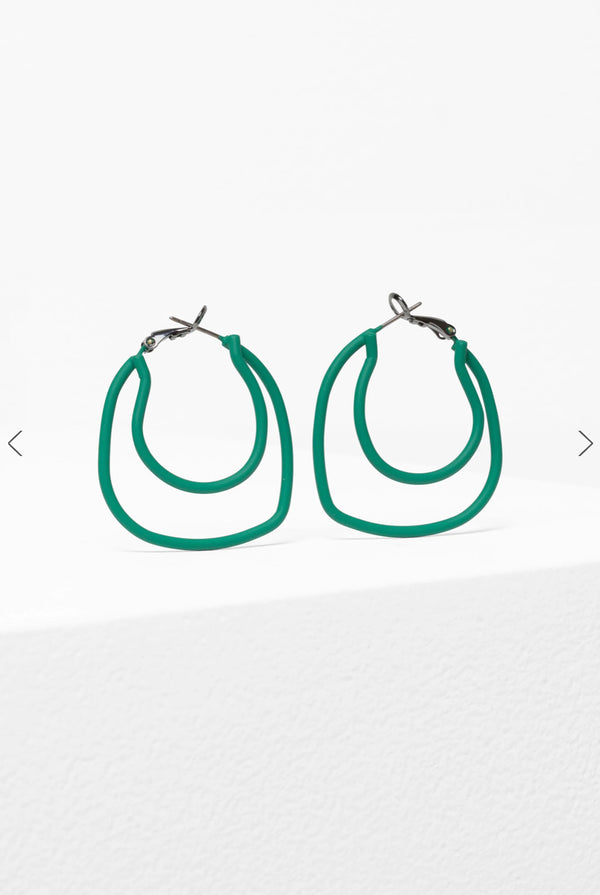 Elk Byra Hoop Earrings