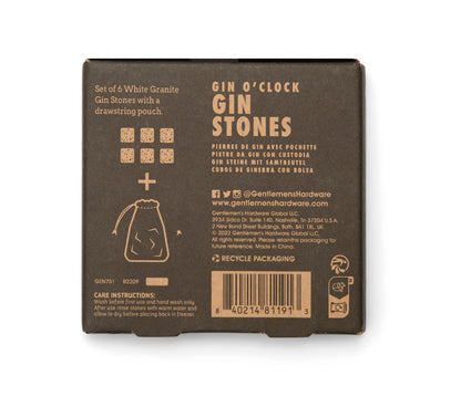 Gentlemen’s Hardware Gin Stones
