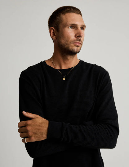 Mr Simple Smith Long Sleeve Waffle