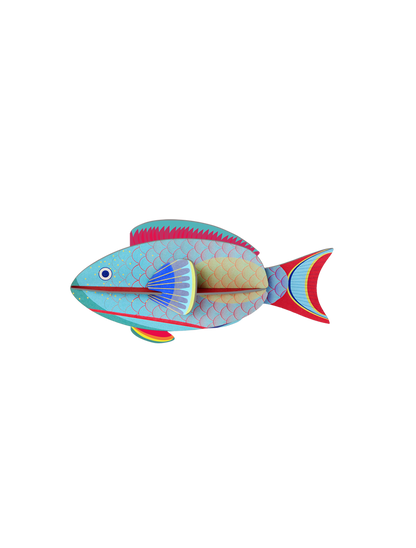 Studio Roof Wall Art Sea Creatures: Parrot Fish