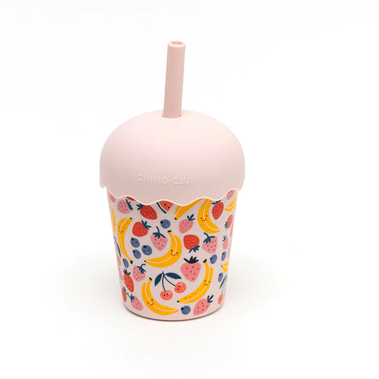 Chino Club Mini Smoothie Cup and Straw