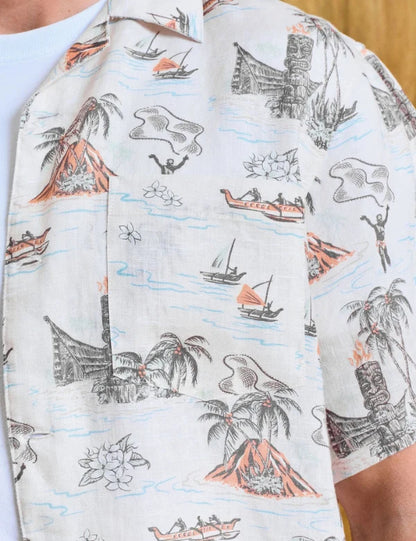 Mr Simple Hawaiian Short Sleeve Shirt
