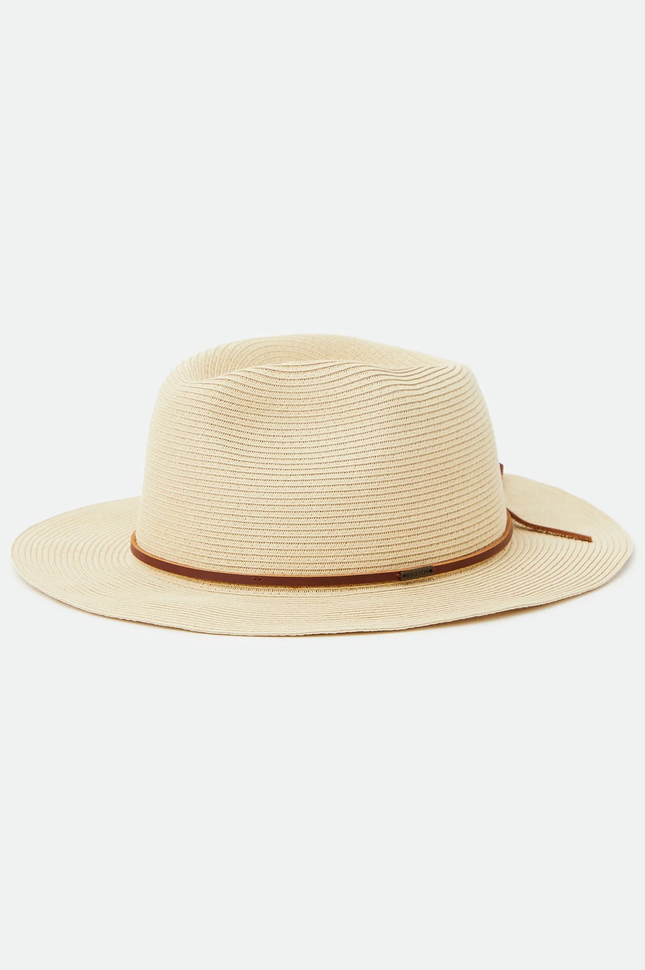 Brixton Wesley Straw Packable Fedora