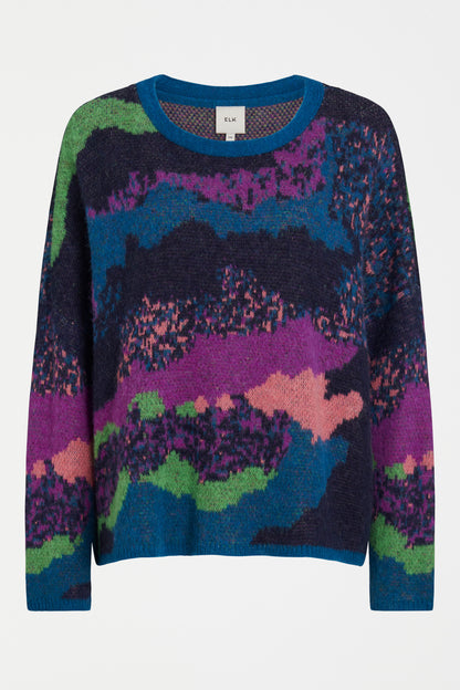 Elk Sprache Sweater Multi Jacquard
