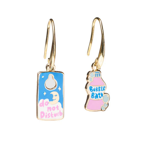 Yellow Owl Workshop Sale Self-Care Bubble Bath Drop Earrings