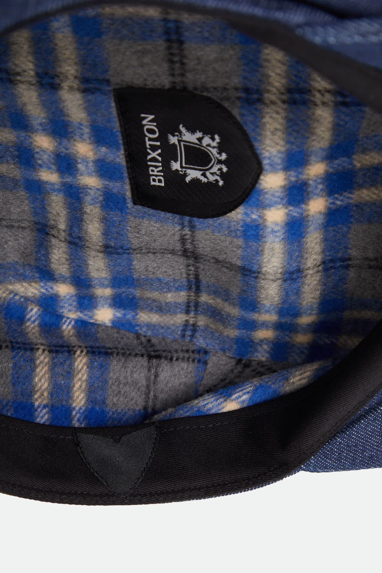 Brixton Brood Baggy Flannel Snap Cap