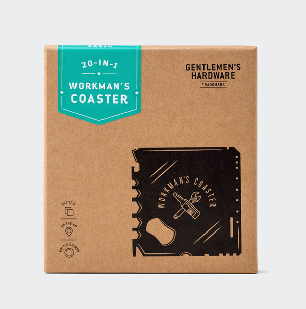 Gentleman’s Hardware Coaster Multi Tool Set of 2