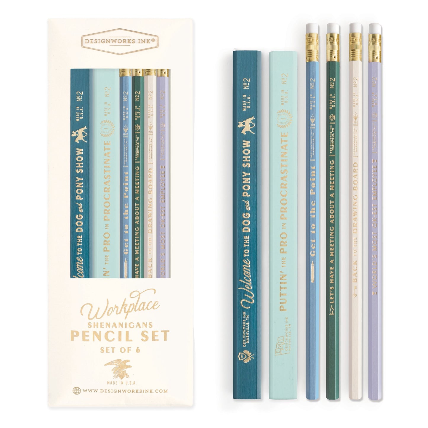 Designworks Ink Pencil Set - Workplace Shenanigans