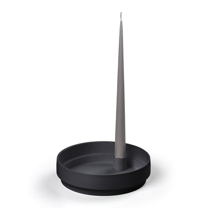 Aery Orbital Step Ceramic Candle Holder