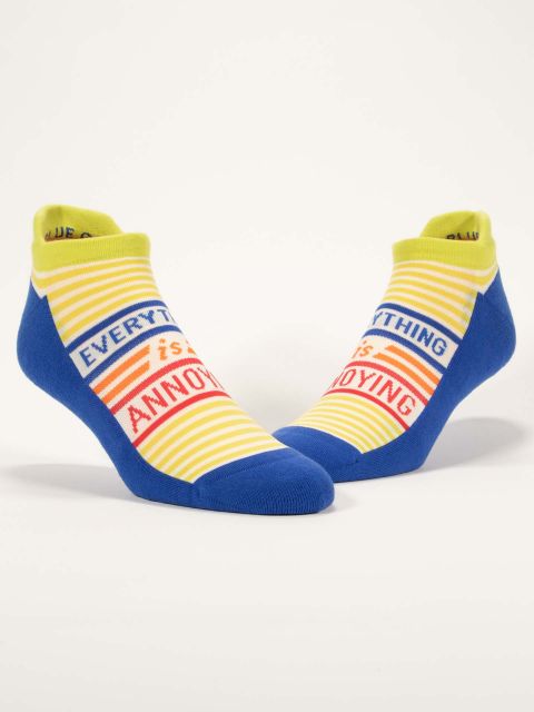 Blue Q Sneaker Socks
