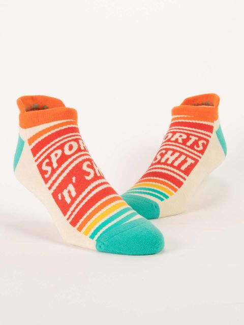 Blue Q Sneaker Socks