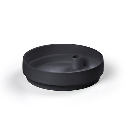 Aery Orbital Step Ceramic Candle Holder