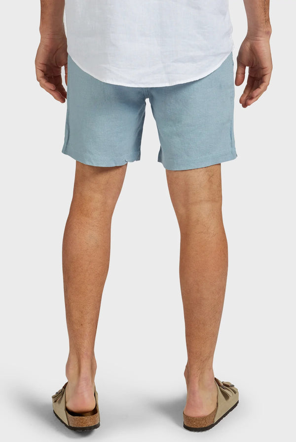 Academy riviera linen shorts urban Depot Blue