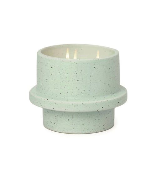 Paddywax Salt and Sage Baby Blue Matte Speckled Ceramic