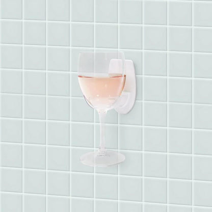 Bathroom Bliss Wine Glass Holder