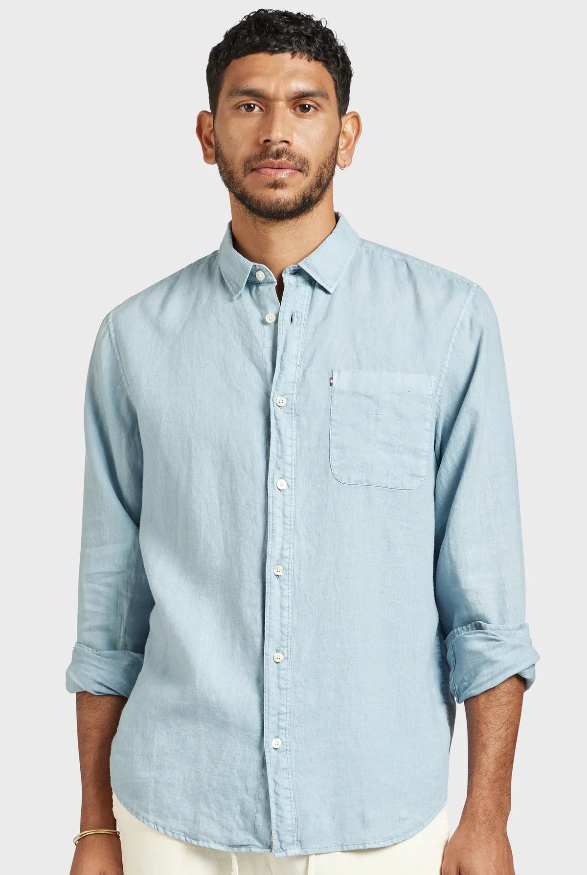 The Academy Brand Hampton Linen Shirt - Urban Depot Leederville