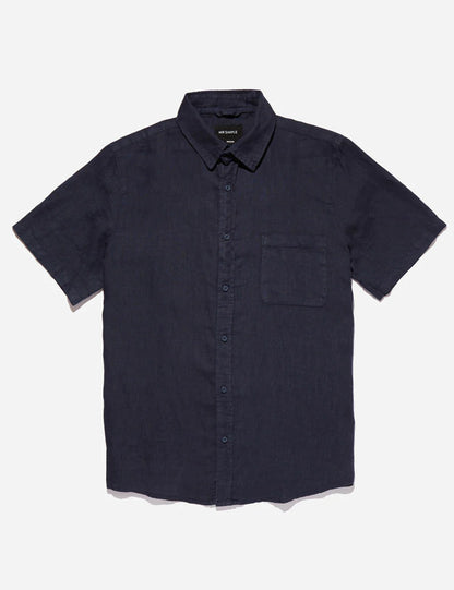 Mr Simple Linen S/S Shirt