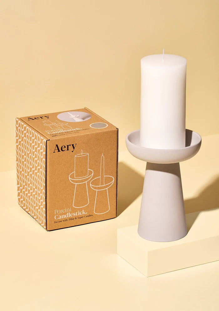 Aery Porcini Candle Holder Large