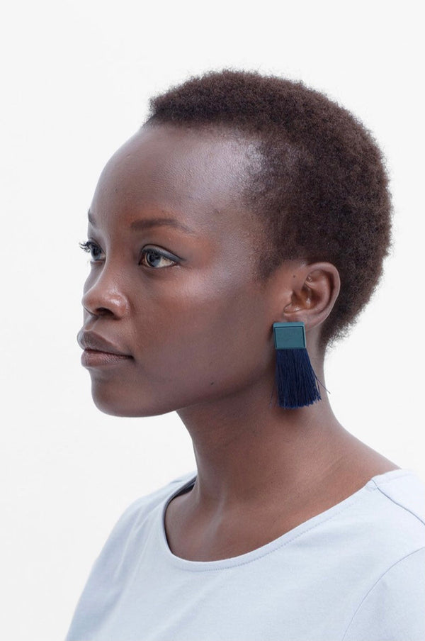 Elk Mostro Tassel Earrings