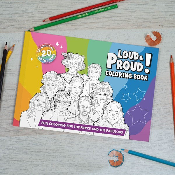 Loud & Proud Colouring Book