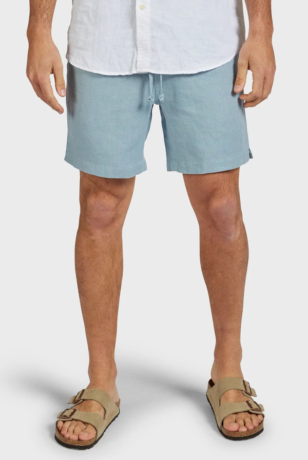 Academy riviera linen shorts urban Depot Blue