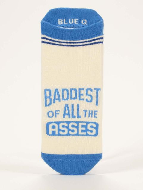 Blue Q Sneaker Socks