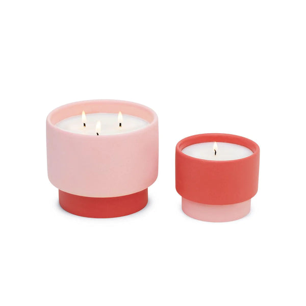 Paddywax Colour Block Candles – Sparkling Grapefruit
